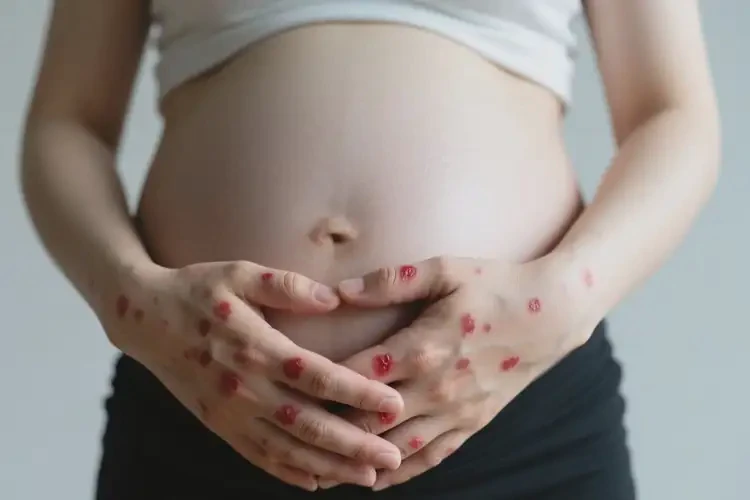 孕婦全身長(zhǎng)濕疹能徹底自愈嗎(圖1)