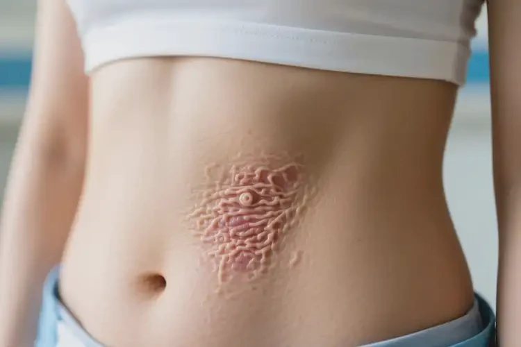 女人肚子出現(xiàn)濕疹能不能徹底自愈(圖3)