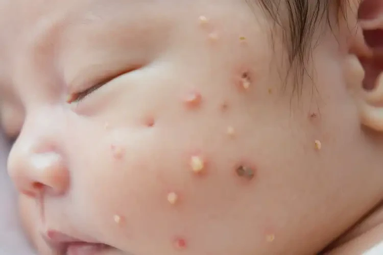 新生兒臉上偶爾起濕疹可不可以徹底自愈(圖4)