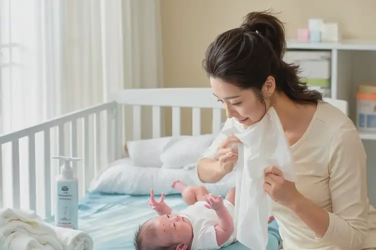 新生兒脖子上容易起濕疹可以徹底自愈嗎(圖4)