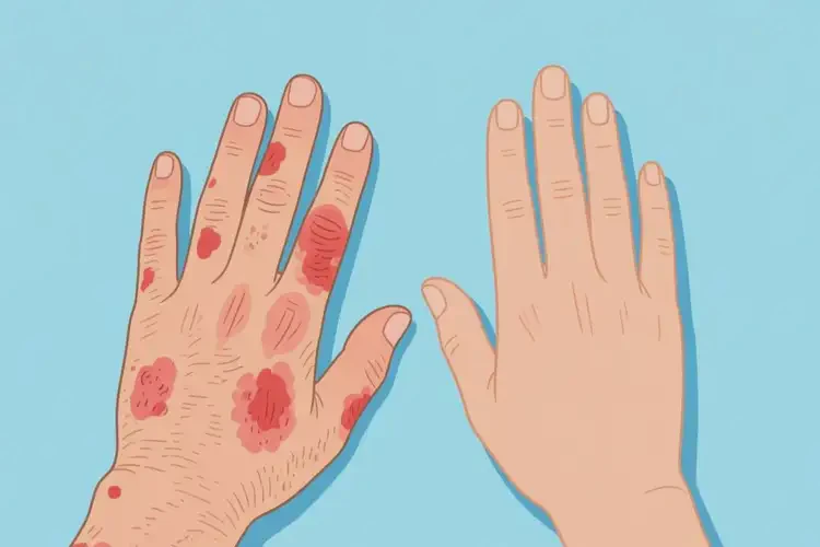 小兒手上容易長濕疹不管它會自己自愈嗎(圖2)