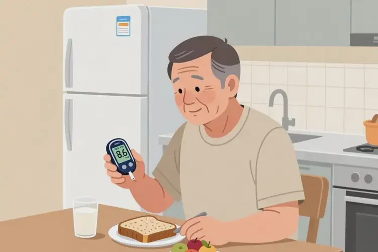 中老年人早餐血糖8(图1)