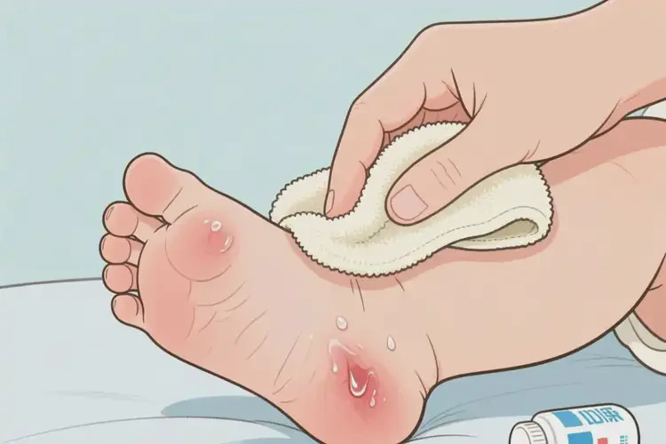 寶寶腳上經(jīng)常長(zhǎng)濕疹能靠自己自愈嗎(圖2)