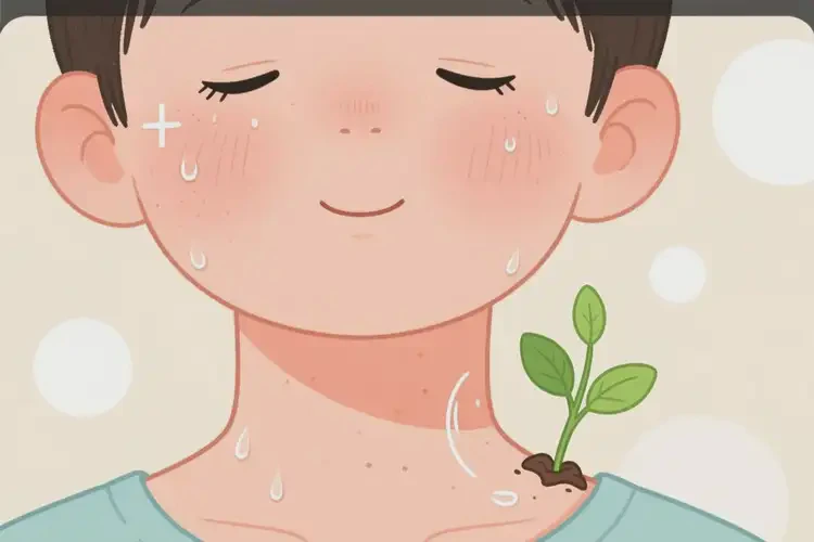 孩子脖子經(jīng)常起濕疹不管它會自己好嗎(圖2)