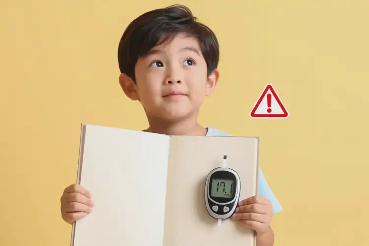 小孩下午血糖17点1是糖尿病吗(图1)