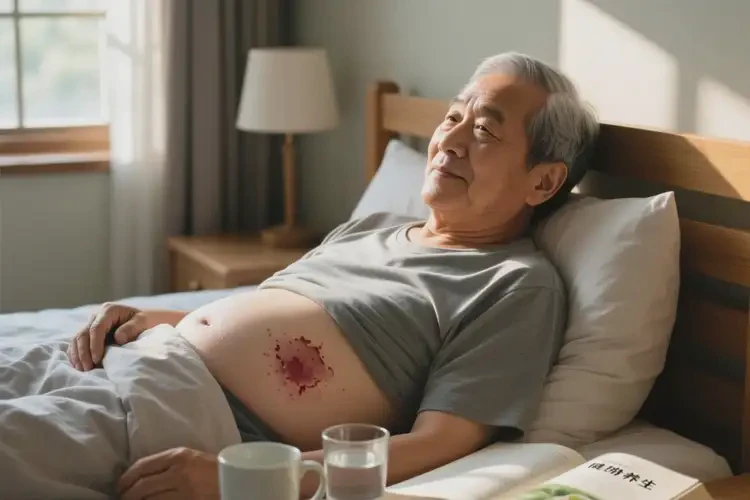 老年人肚子長濕疹不管它會自己痊愈嗎(圖2)