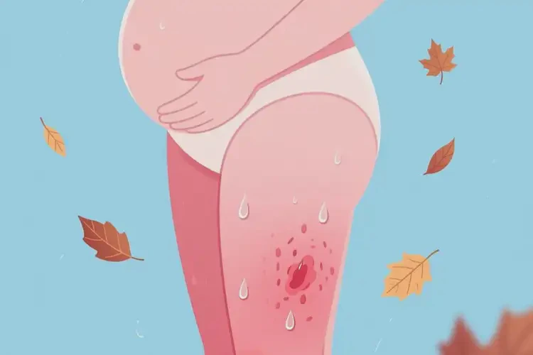 孕婦大腿容易起濕疹不管它會自己痊愈嗎(圖1)