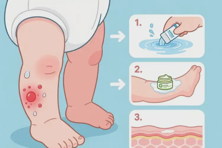 嬰幼兒小腿經(jīng)常起濕疹能夠徹底治愈嗎(圖2)