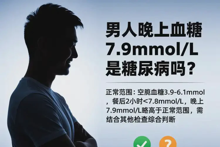 男人晚上血糖7點9是糖尿病嗎(圖4)