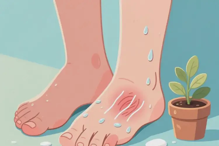 青少年腳上出濕疹能不能徹底自愈(圖3)