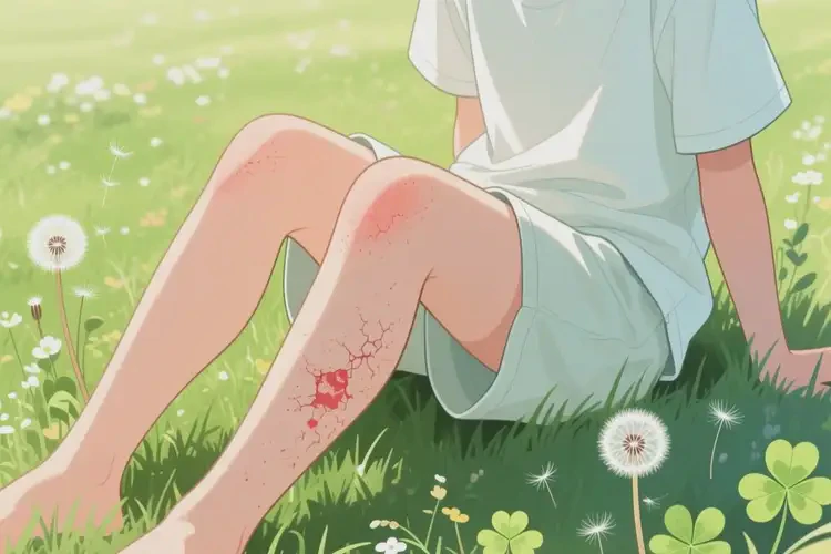 青少年大腿經(jīng)常長濕疹不管它會(huì)自己自愈嗎(圖4)