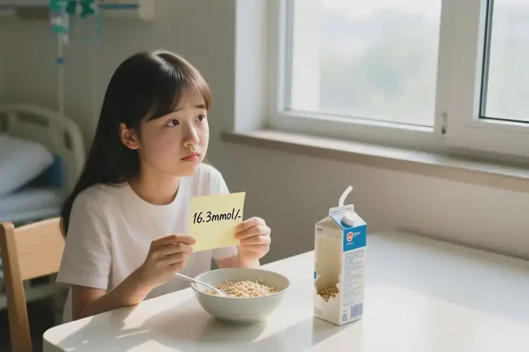 年輕人早上血糖16點(diǎn)3是怎么回事(圖1)