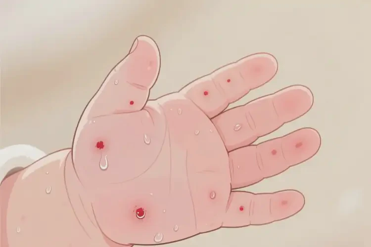 婴儿手上起湿疹不管它会自己自愈吗(图2)