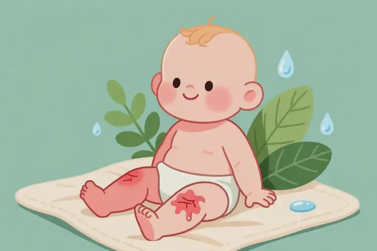 小兒大腿上容易起濕疹不管它會自己自愈嗎(圖2)