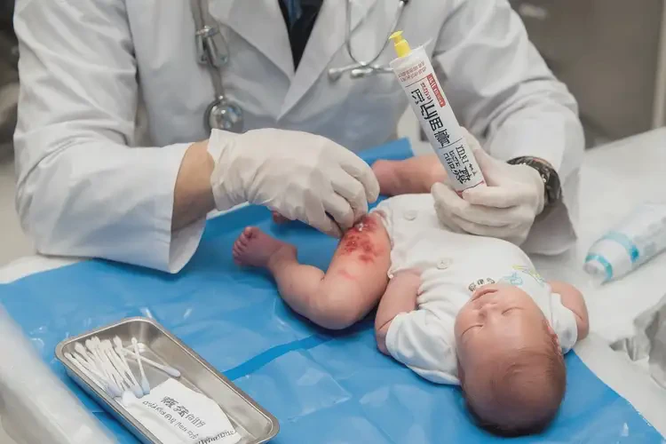 新生儿大腿起湿疹能够彻底治愈吗(图4)