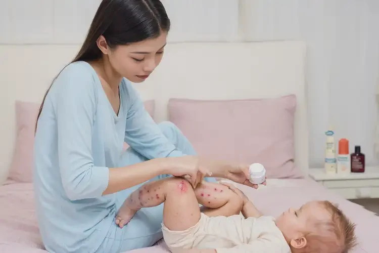 宝宝手臂上起湿疹能彻底自愈吗(图3)