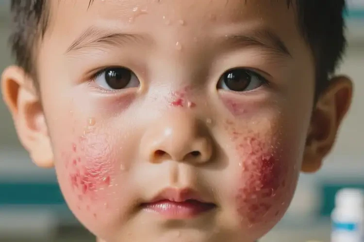 小孩臉上長濕疹可不可以徹底自愈(圖4)