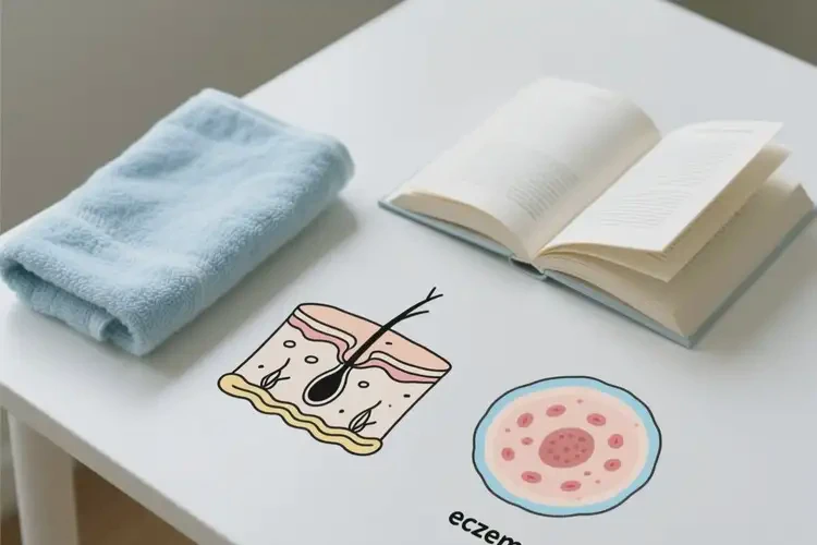 中學(xué)生肚子經(jīng)常長濕疹能不能徹底自愈(圖1)