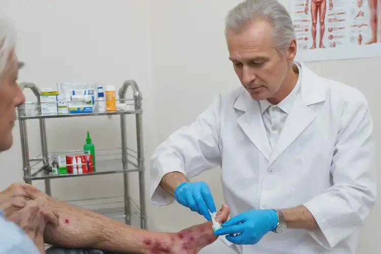 老人腳上容易長(zhǎng)濕疹可不可以徹底自愈(圖3)