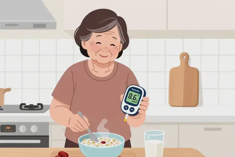 中老年人早餐血糖8(图1)