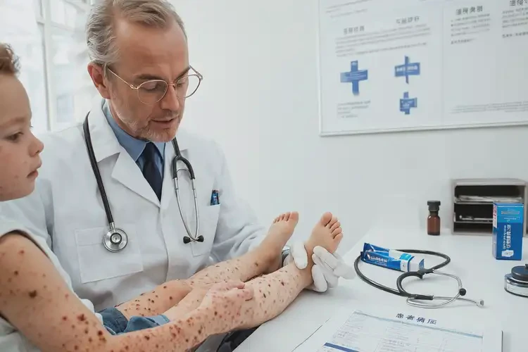 少兒小腿上容易起濕疹能靠自己自愈嗎(圖1)