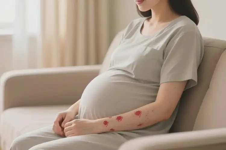 產(chǎn)婦四肢經(jīng)常起濕疹不管它會自己好嗎(圖3)