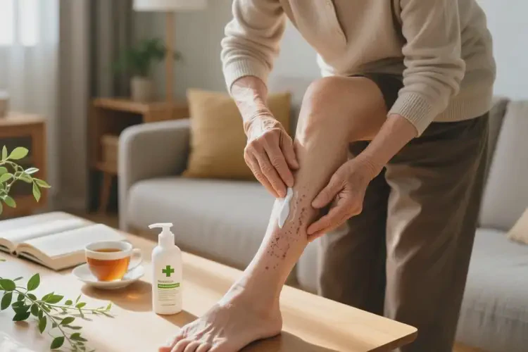 老人小腿起濕疹能徹底自愈嗎(圖3)