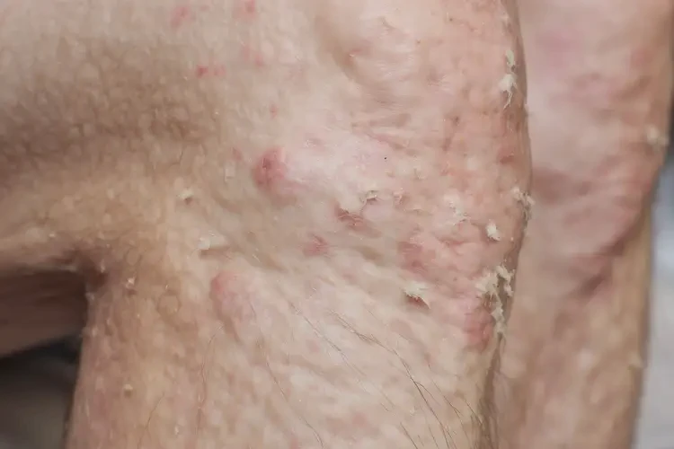 老年人大腿出濕疹可以徹底自愈嗎(圖3)