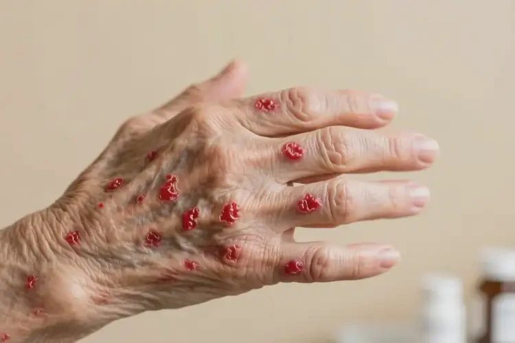 老年人身上出濕疹不管它會自己自愈嗎(圖4)