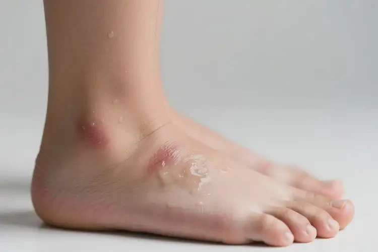 青少年腳上有濕疹可以徹底自愈嗎(圖3)