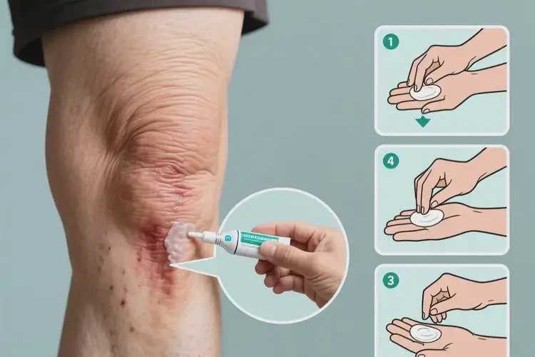 老年人大腿上有濕疹能夠徹底治愈嗎(圖1)