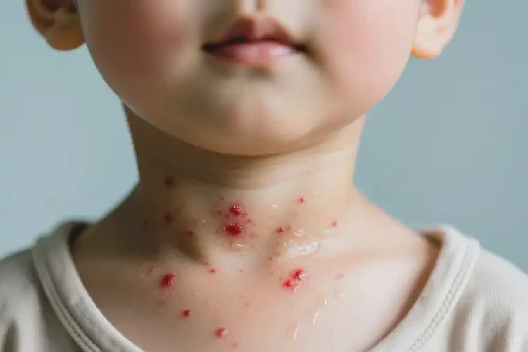 小孩脖子上有濕疹可不可以徹底自愈(圖2)
