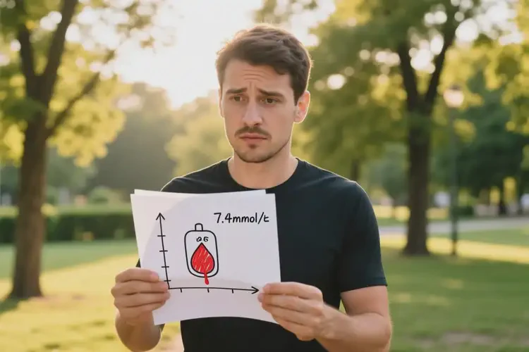 男人下午血糖7點4是糖尿病嗎(圖1)