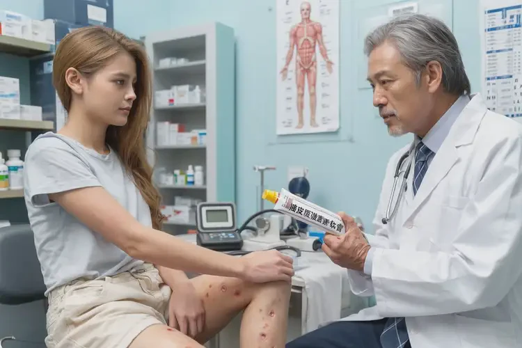 女生小腿上出現(xiàn)濕疹能夠徹底治愈嗎(圖2)