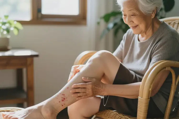 老年人小腿上偶尔长湿疹能够彻底治愈吗(图4)