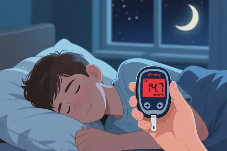 青少年睡前血糖14(圖1)