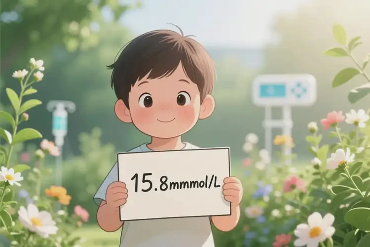 小孩早上血糖15點8是怎么回事(圖2)