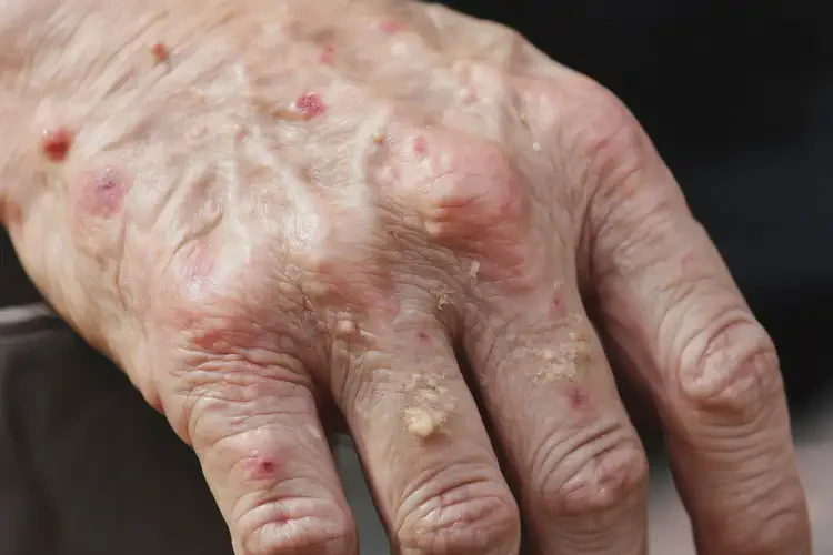 老年人手上經(jīng)常起濕疹可不可以徹底自愈(圖4)