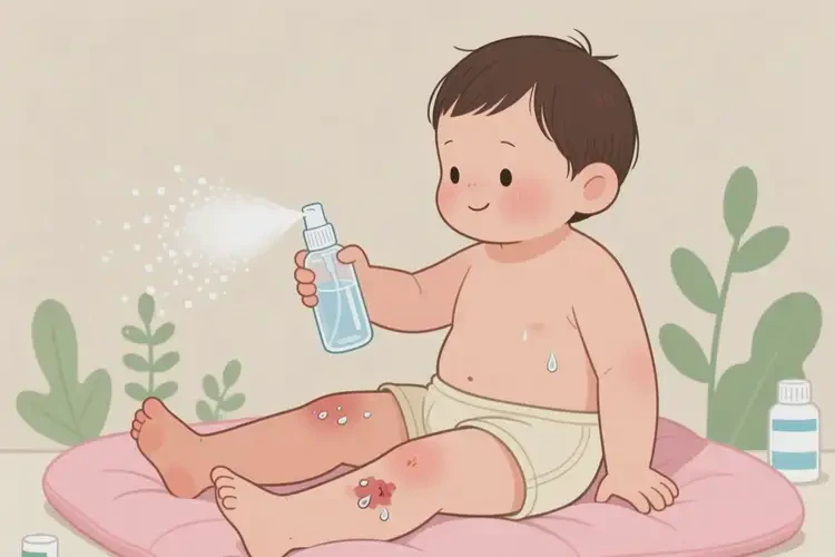 幼兒小腿上容易長(zhǎng)濕疹能夠徹底治愈嗎(圖2)