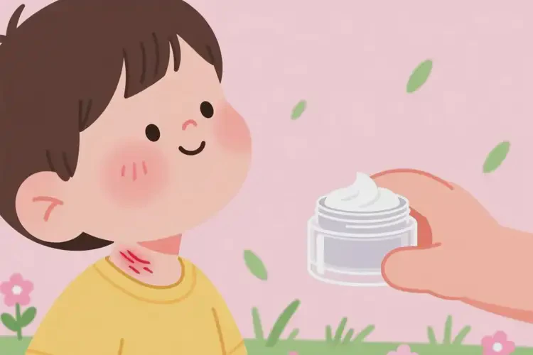 少儿脖子经常起湿疹可以彻底自愈吗(图3)