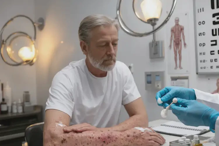 男生手上容易長濕疹不管它會自己自愈嗎(圖2)