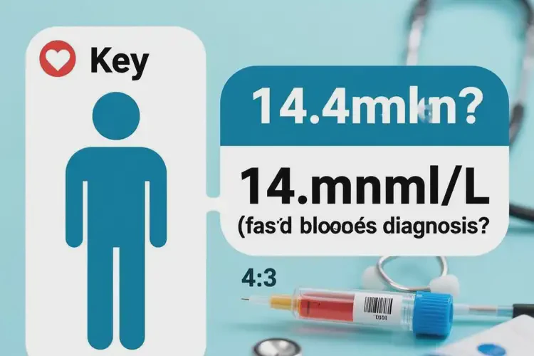 男人空腹血糖14點4是糖尿病嗎(圖1)