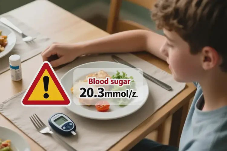 青少年晚餐血糖20点3意味着什么(图1)