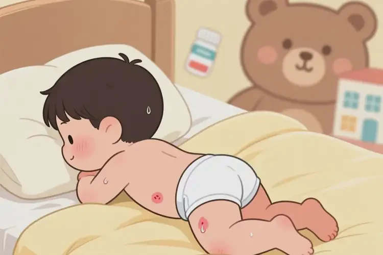 小學(xué)生屁股上偶爾起濕疹不管它會自己好嗎(圖1)