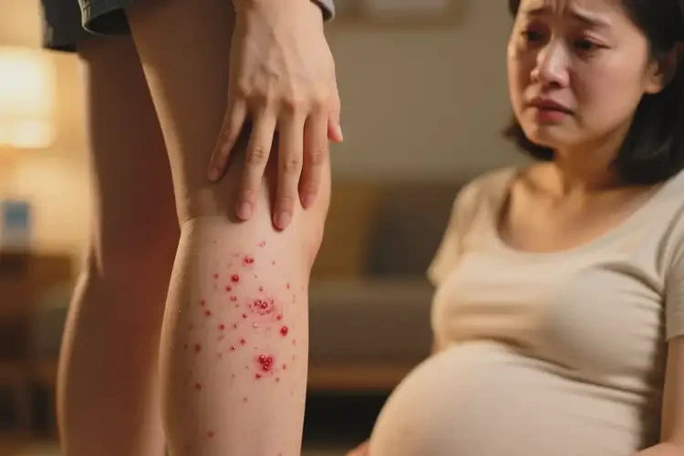 孕婦小腿出濕疹不管它會(huì)自己好嗎(圖3)
