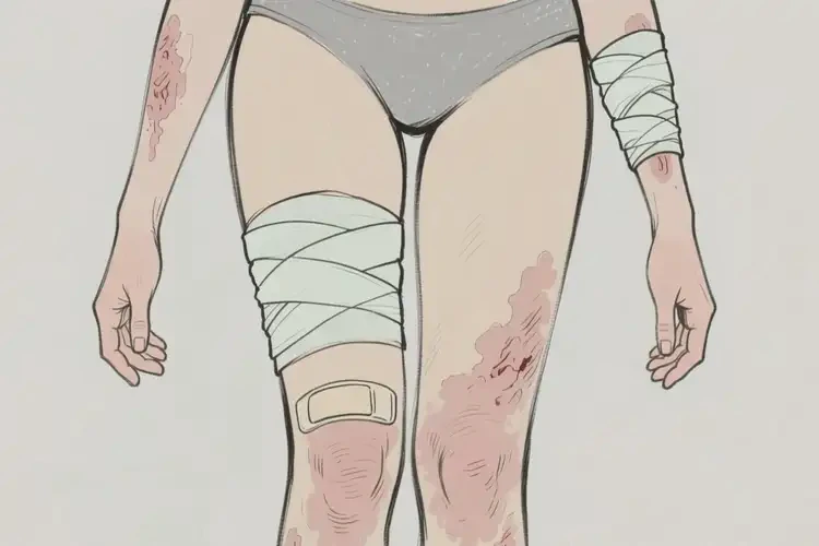 女人四肢起濕疹可以徹底自愈嗎(圖1)