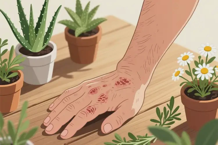 男性手上容易長濕疹不管它會自己自愈嗎(圖3)