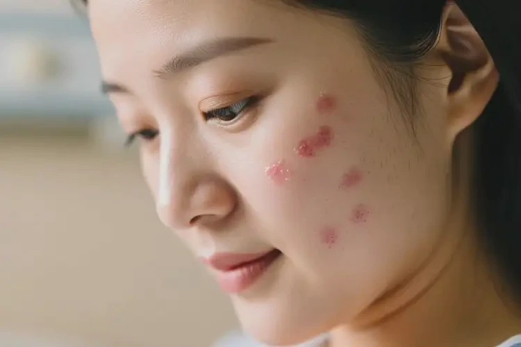 產(chǎn)婦面部偶爾起濕疹能靠自己自愈嗎(圖4)