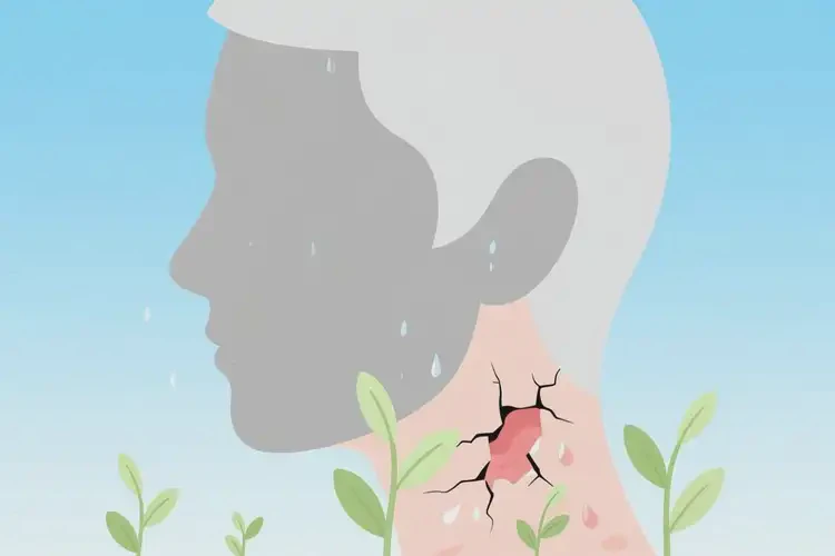 老人面部出現(xiàn)濕疹能靠自己自愈嗎(圖2)