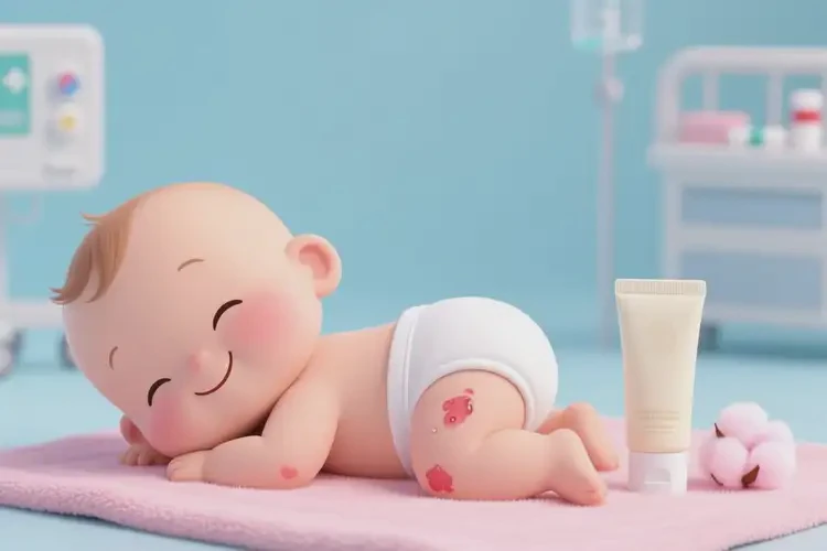 孩子屁股上出濕疹不管它會自己好嗎(圖4)